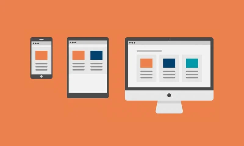 Diseño web responsive en móvil, tablet y escritorio