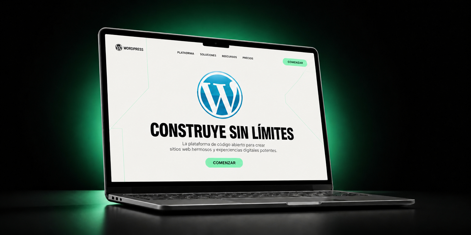 Diseño web exclusivamente en WordPress · Albert Martínez