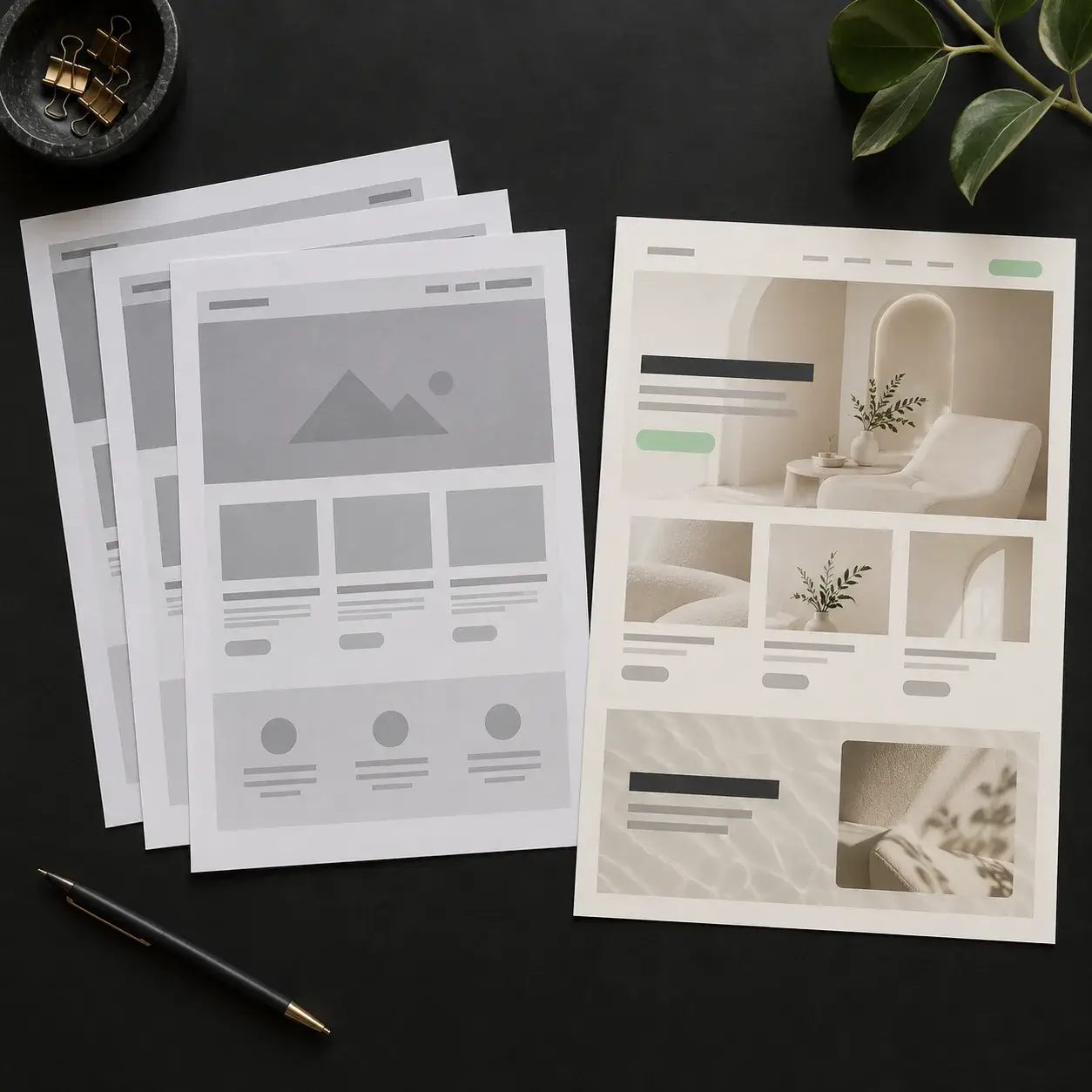 Diseño web a medida para clínicas estéticas frente a plantilla