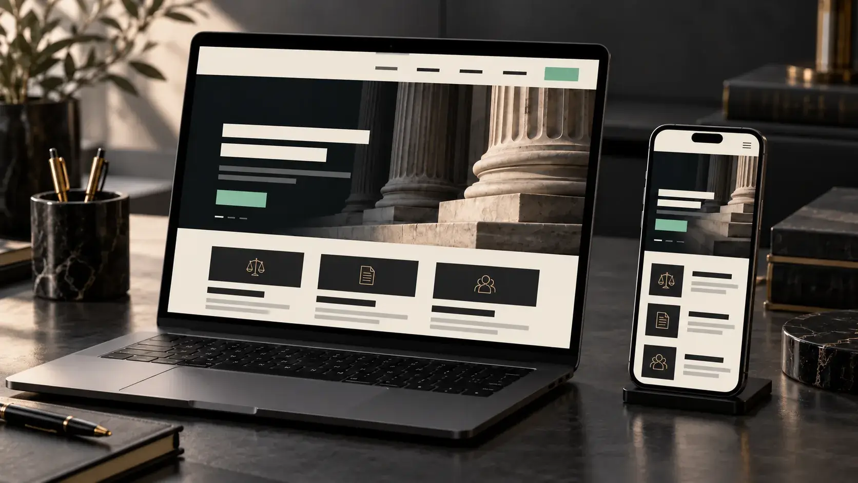 Diseño web para abogados y despachos jurídicos
