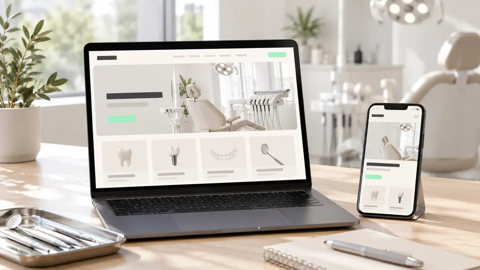 Diseño web para dentistas y clínicas dentales