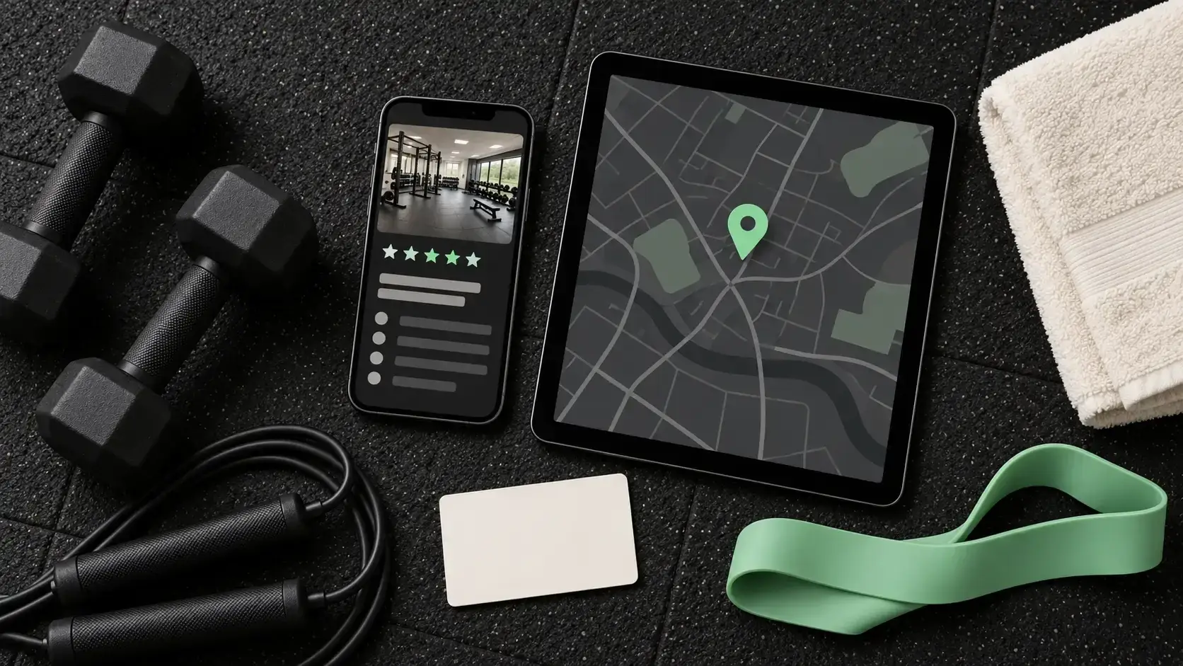Ficha de Google y SEO local de un gimnasio