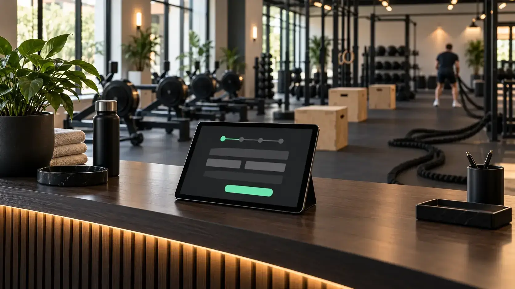Gimnasio que capta socios desde Google